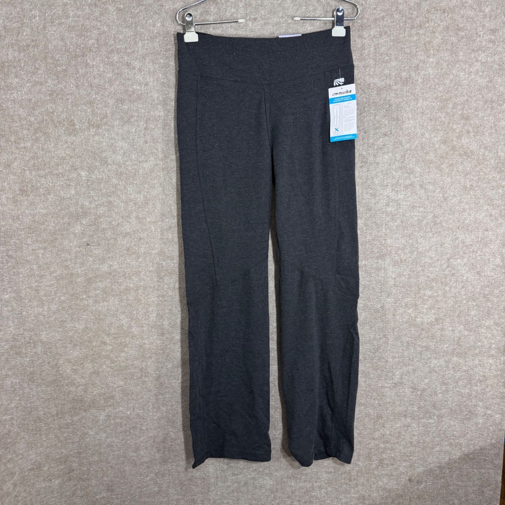 Marika Audrey Ultimate Slimming Pants Womens XL Heather Charcoal Yoga NWT